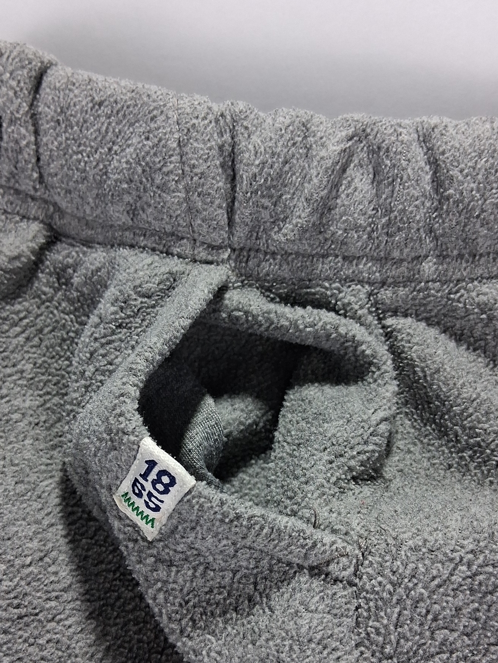 Boys Carter's Fleece Sweatpants Size 7 Elastic Waist Drawstring With Pockets - Picture 6 of 7